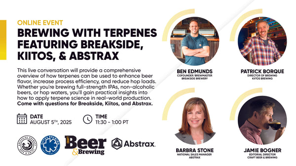 Brewing with Terpenes | Featuring Breakside, Kiitos, and Abstrax