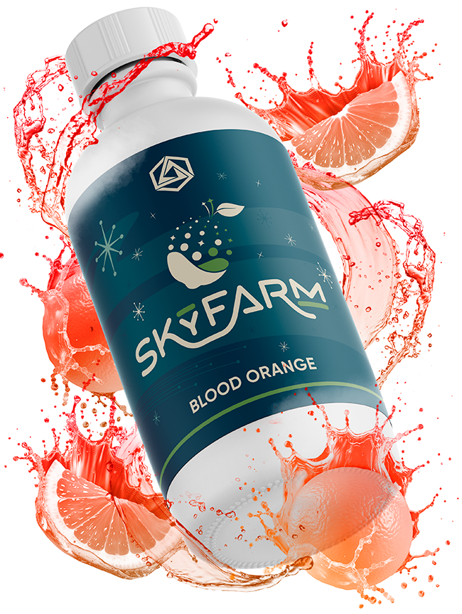 Skyfarm Blood Orange natural flavoring product bottle