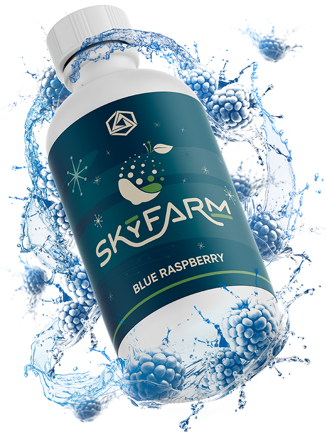 Blue Raspberry Natural Fruit Flavoring, TTB-Approved | Abstrax Hops | Tilt left