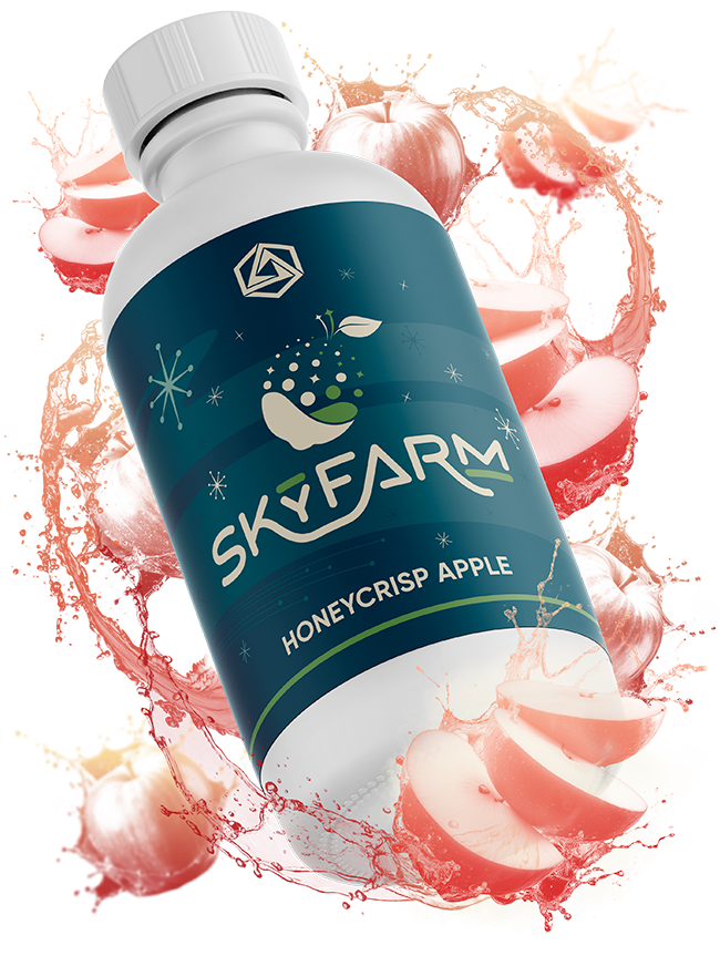 Skyfarm Honeycrisp Apple natural flavoring product bottle