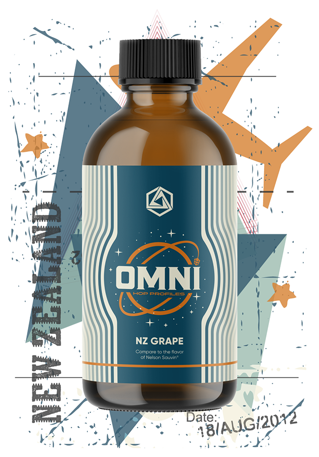 NZ Grape Omni Hop Profile by Abstrax Hops - hop flavor and aroma