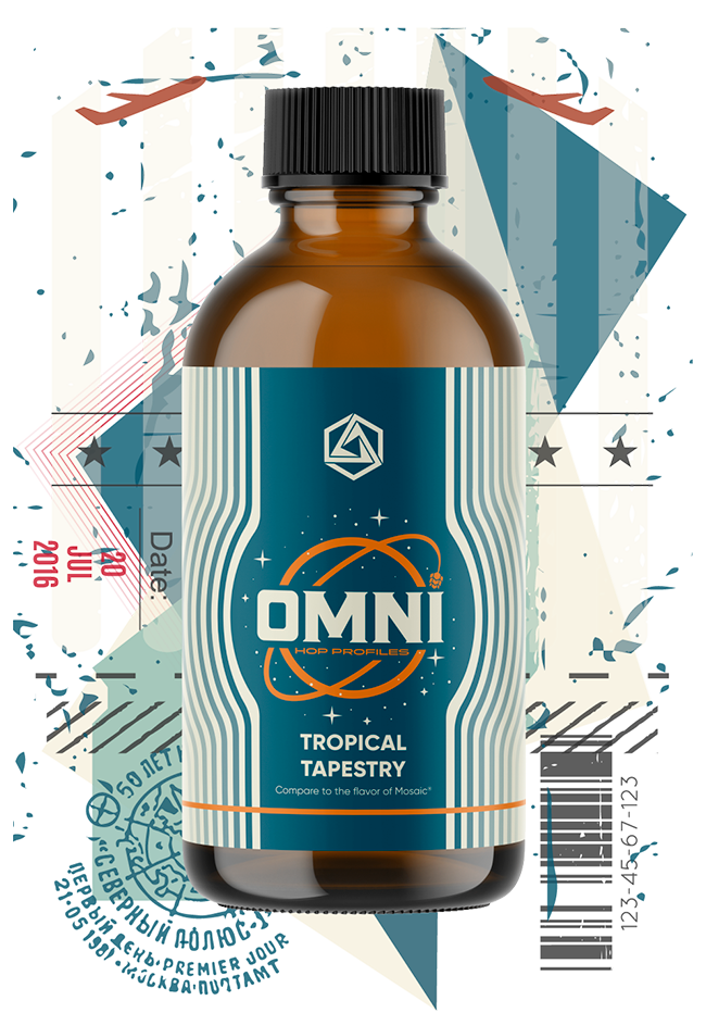 Tropical Tapestry Omni Hop Profile by Abstrax Hops - hop flavor and aroma