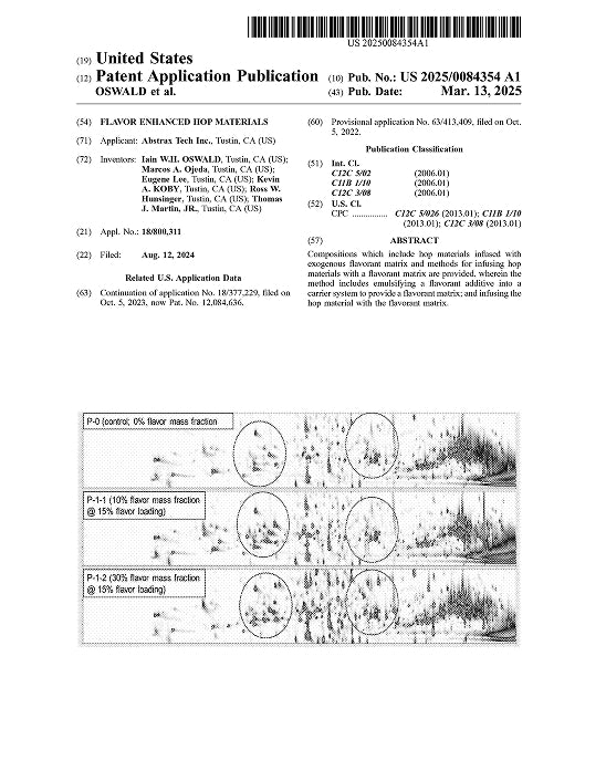 Flavor Enhanced Hop Materials